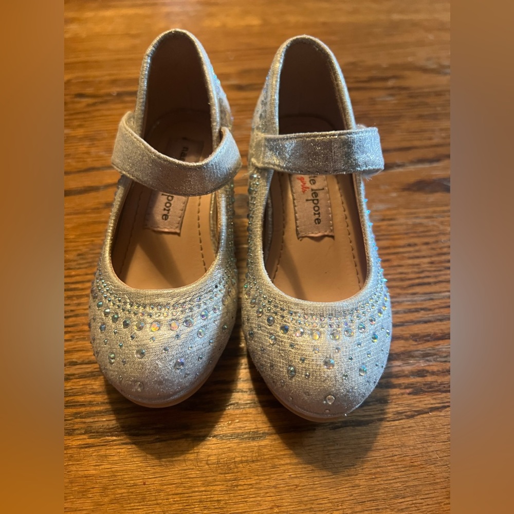 Silver Sparkle High Heels